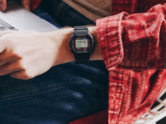 These four Casio G-Shock watches celebrate the upcoming DW-5000R (above). (Image source: Casio)