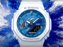 Casio’s G-Shock GA-2100RI25-7A watch (pictured) will be released in Japan. (Image source: Casio)