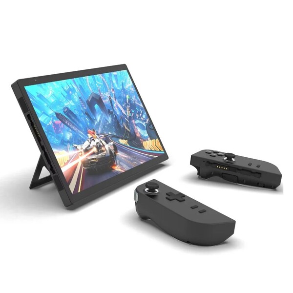 The Crelander handheld gaming PC borrows the Lenovo Legion Go's detachable controller design. (Image source: Crelander)