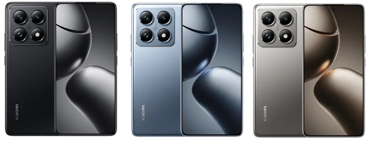 Color options of the Xiaomi 14T Pro