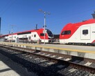 Parked Caltrain EMUs (Stadler Kiss) waiting for service during Display Week in May 2024 (Image source: Andreas Sebayang)