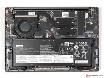 Inside the laptop