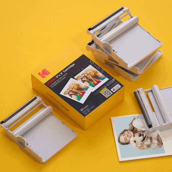 Kodak's refill paper is somewhat more affordable compared to Polaroid or Fujifilm.