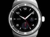 LG G Watch Round smartwatch with compass, distance meter, and digital step counter