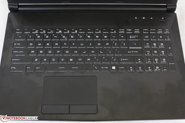 Unbranded SteelSeries keyboard