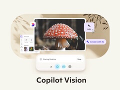 Microsoft Copilot Vision on Windows with Highlights allows the Copilot AI to see and interact with visible information and apps. (Image source: Microsoft)