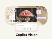 Microsoft Copilot Vision on Windows with Highlights allows the Copilot AI to see and interact with visible information and apps. (Image source: Microsoft)