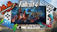 Naga tests modded Nintendo Switch with even more PC games (Image source: Naga on YouTube)