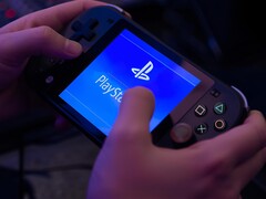 Mockup of rumored new PS6 handheld (Image source: Sony PlayStation with edits)