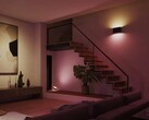 The Philips Hue Dymera has independently controllable LED light sources at the top and bottom. (Image source: Philips Hue)