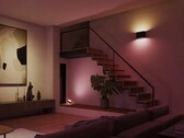 The Philips Hue Dymera has independently controllable LED light sources at the top and bottom. (Image source: Philips Hue)