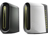 The Alienware Aurora gaming desktops come in Dark Side of the Moon or Lunar Light colors. (Image source: Dell)