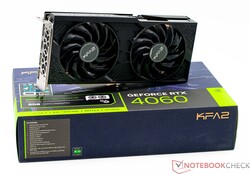 KFA2 GeForce RTX 4060 1-Click OC 2X review. Test unit provided by HMC Bremen.