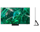 The Samsung S95C QD-OLED 77-in TV will cost US$4,499. (Image source: Samsung)