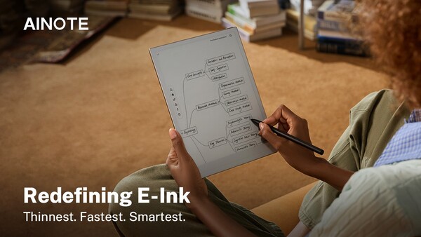 Thinnest, fastest, smartest? The manufacturer doesn't skimp on superlatives. (Image source: AInote)