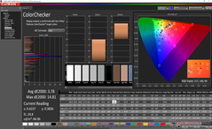 ColorChecker after calibration