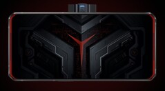 The Legion gaming phone has a side-mounted pop-up selfie cam. (Image: Lenovo)