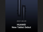 Huawei's latest tablet teaser. (Source: Twitter)