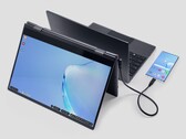 The NexDock 360 can be connected to a smartphone via a single cable. (Image source: Nex Computer)