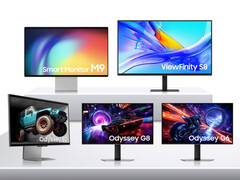 Samsung will be bringing at least five new monitors to Las Vegas between January 7 and January 10. (Image source: Samsung)