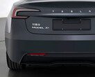 The new Tesla Model 3+ variant badging. (Image source: MIIT)
