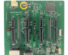 The Wiretrustee carrier board features four SATA 2.0 connections. (Image source: Wiretrustee)