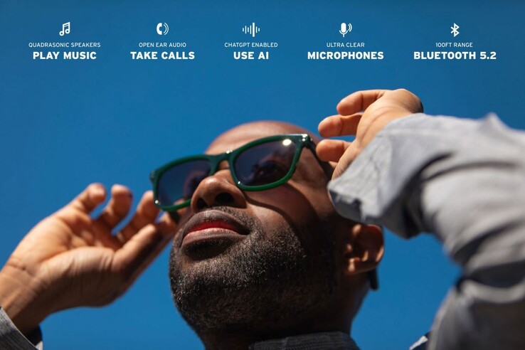 The Eddie Bauer smart glasses are lightweight and run 12 hours between charges. (Source: Innovative Eyewear)