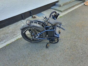 Folding the Touroll S2 requires some practice