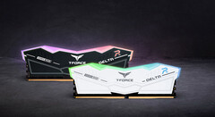 The TeamGroup T-Force Delta RGB is set to be the world’s first RGB-lit DDR5 memory module (Image source: TeamGroup)