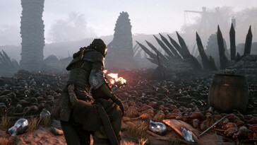 An image showing a swarm of rats in A Plague Tale: Innocence.