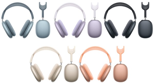 The AirPods Max now comes with a USB-C charging port (Image source: Apple)