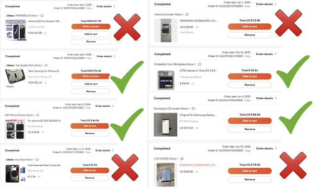 European and US resellers might make a profit on the same products, but at least you have some buyer protection (Image Source: Notebookcheck)