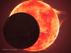 An artist&#039;s concept of planet TRAPPIST-1 d revolving around its star (Image source: NASA, ESA, CSA, Joseph Olmsted, and STScI)