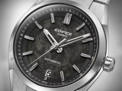 The US pricing of the Casio Edifice EFK100D watches (EFK100CD-1A pictured) has leaked. (Image source: Casio)