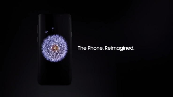 "The Phone. Reimagined." will be the Galaxy S9's slogan.