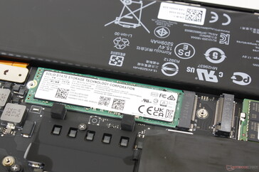 Up to two M.2 2280 PCIe4 x4 drives are supported