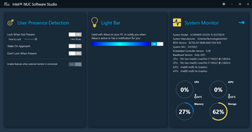 NUC Software Studio Overview