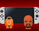 The Nintendo Switch pictured with 3DS eShop bag and Mii Matt in front (Image Source: Creative commons/Nintendo)