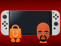 The Nintendo Switch pictured with 3DS eShop bag and Mii Matt in front (Image Source: Creative commons/Nintendo)