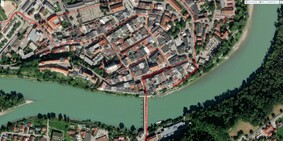 GPS test Lenovo Tab K11 Plus: bridge