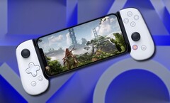 The &quot;Q Lite&quot; PlayStation handheld will offer remote PS5 play and allegedly look like a DualSense controller. (Image: Backbone One PlayStation - edited)