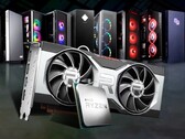 The RX 6700 XT has shown up in a few early benchmarks. (Image source: AMD)