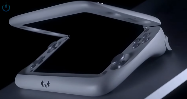 A screengrab of the OneXSugar Wallet's folding screen in action (image source: NITTRX YT)