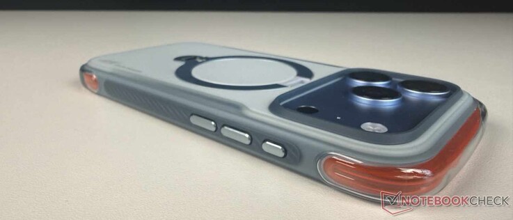 The Ostand Q3 Air Pro also protects the camera and display when placed on a table.