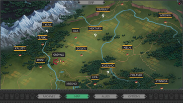 An image showing the kingdom of Davern in Yes, Your Grace.