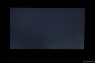 Minor uneven backlight bleeding along the bottom edge