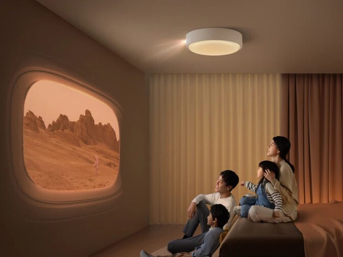 Xgimi Aladdin: Projector also functions as an adjustable ceiling