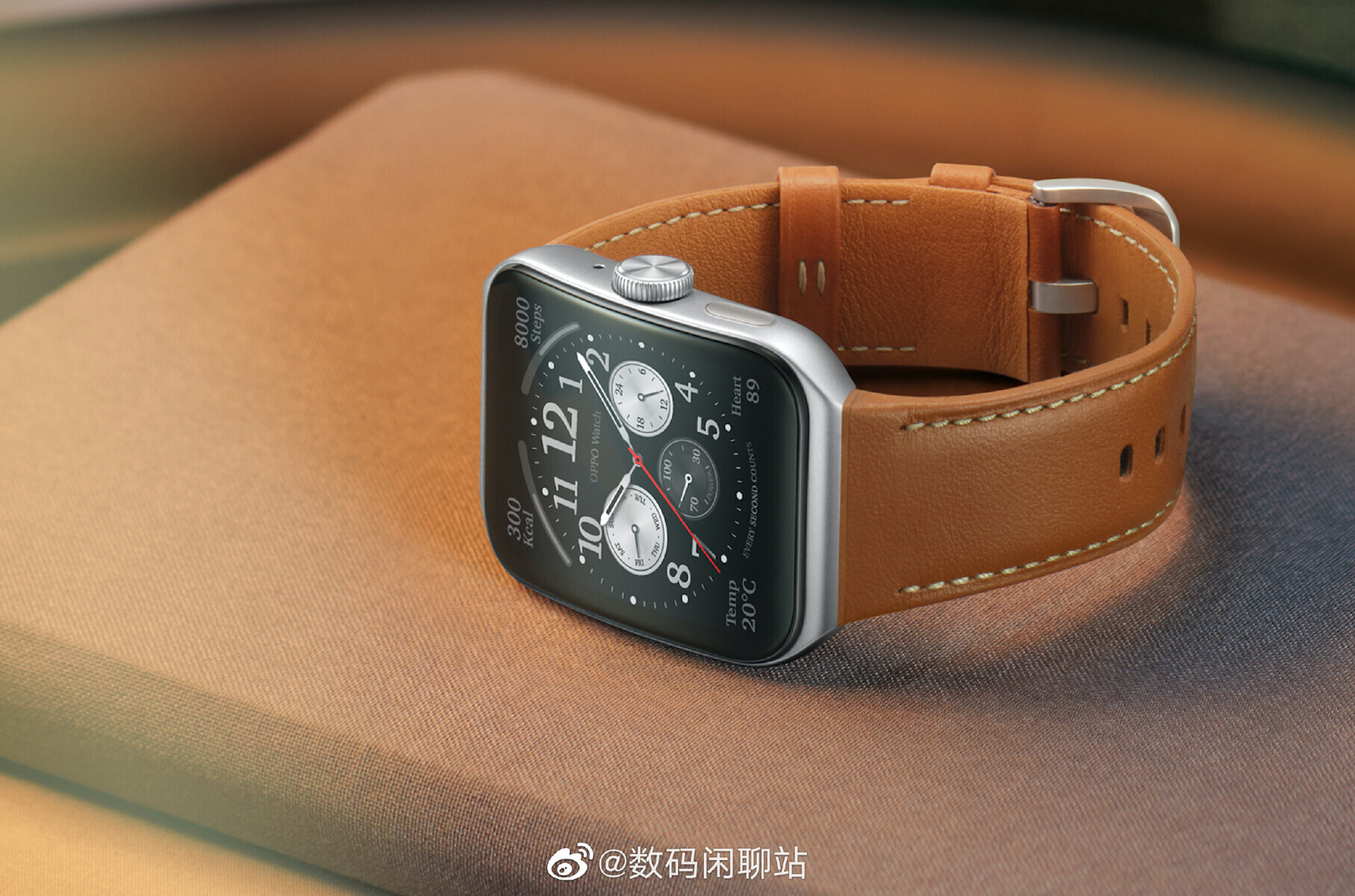 New leaked Oppo Watch 3 images confirm revised design and curved