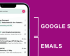 Werbemails in der Gmail-App (Bildquelle: noyb)