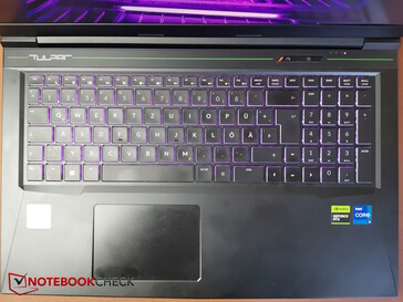 The keyboard